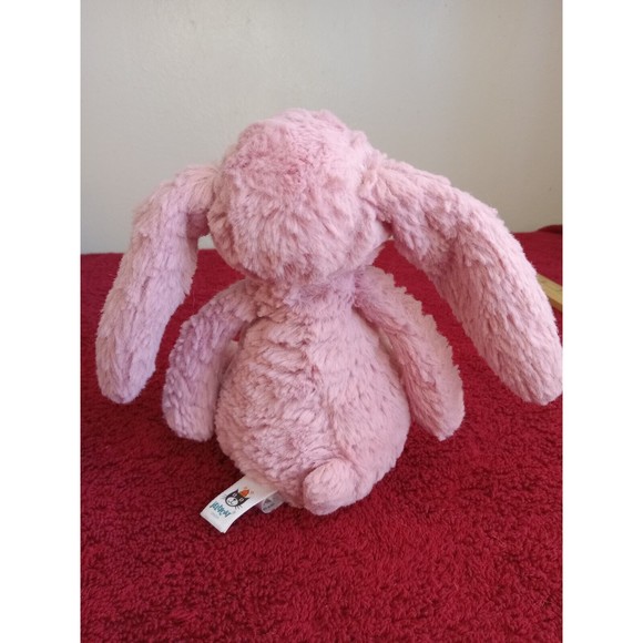 Jelly Cat Pink Stuffed Bunny Plush Toy - Picture 3 of 5